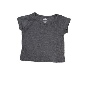 Toddler Girls’ Grey Short Sleeve Shirt